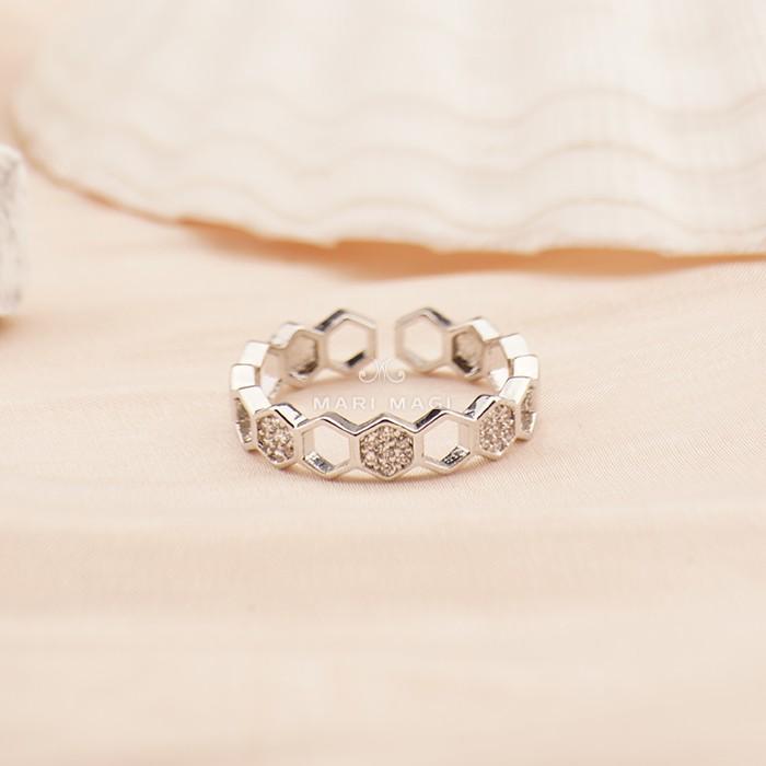 mari magi ステンレスリング 石 指輪 サージカルステンレス レディース ヌードリング 金属アレルギー対応 彼女 誕生日 ギフト プレゼント |  | 03