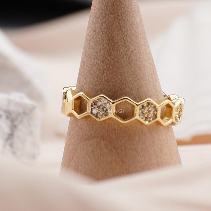 mari magi ステンレスリング 石 指輪 サージカルステンレス レディース ヌードリング 金属アレルギー対応 彼女 誕生日 ギフト プレゼント |  | 04