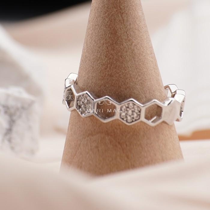 mari magi ステンレスリング 石 指輪 サージカルステンレス レディース ヌードリング 金属アレルギー対応 彼女 誕生日 ギフト プレゼント |  | 05