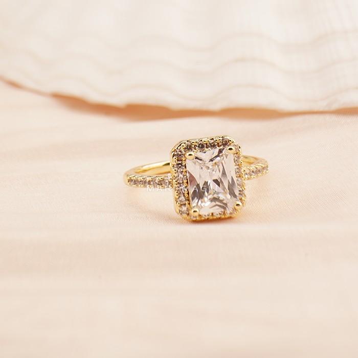 mari magi リング 指輪 ピンキーリング 金属アレルギー つけっぱなし レディース サイズフリー 大きいサイズ 多面カット 大人 ゴールド ホワイトゴールド |  | 03