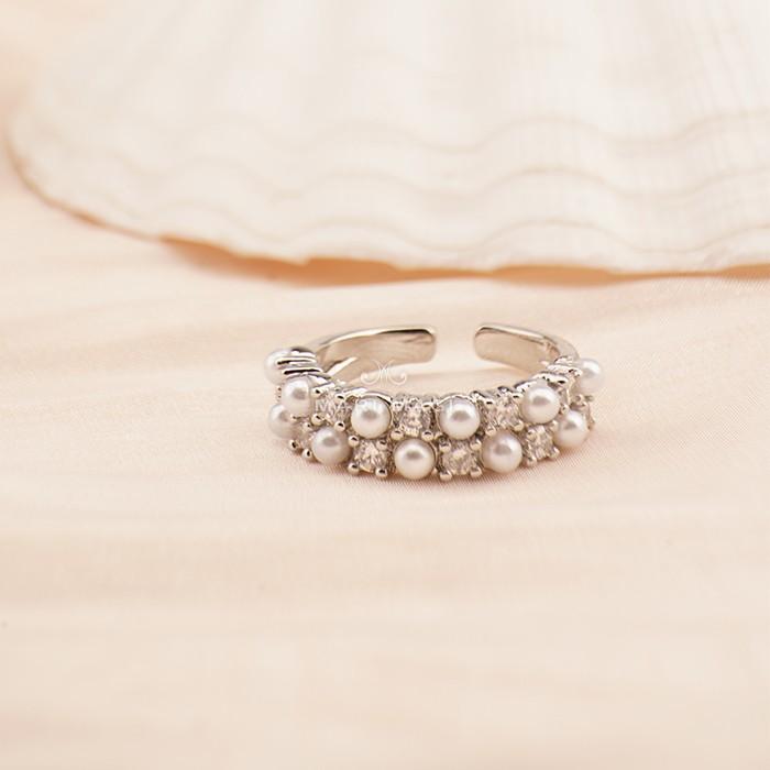 マリマギ リング 指輪 マルチビュー オープン レディース クリアー ゴールド ミックス ゴールド シルバー シンプル デザイン 重ね着け 人気 流行 まりまぎ |  | 03