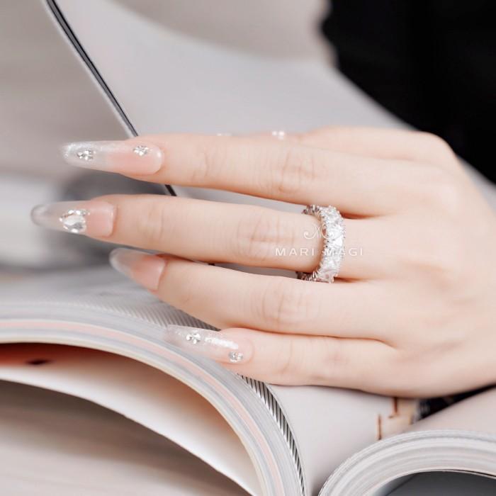 マリマギ リング フル エタニティ エタニティリング 指輪 アクセサリー ピンキー 重ねづけ 重ね付け 金属アレルギー対応 レディース ゴールド シルバー marimagi |  | 12