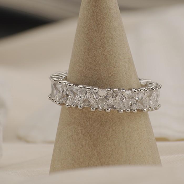 マリマギ リング フル エタニティ エタニティリング 指輪 アクセサリー ピンキー 重ねづけ 重ね付け 金属アレルギー対応 レディース ゴールド シルバー marimagi |  | 05