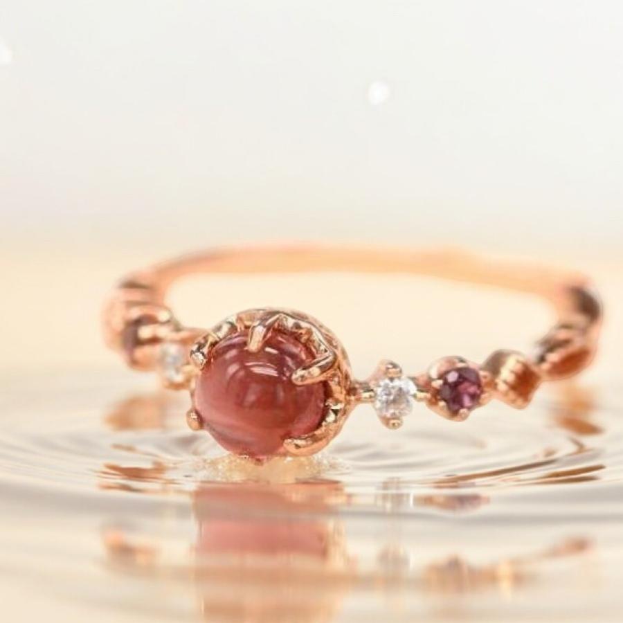 天然石 シンプルデザインmari magi 指輪 リング ステンレス製 レディース サージカルステンレス ヌードリング 金属アレルギー プレゼント 誕生日 ご褒美 ギフト |  | 01