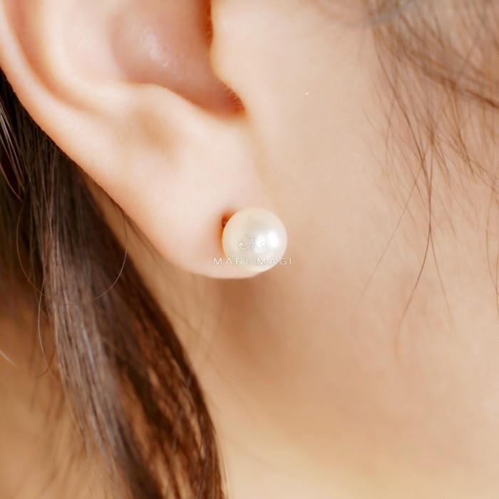 マリマギ 一粒 パール ピアス 8mm 大粒 真珠 レディース 金属アレルギー対応 冠婚葬祭 葬式 結婚式 フォーマル パーティー シンプル |  | 12