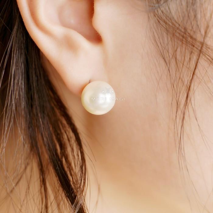 パール ピアス 一粒  12mm 大粒 真珠 レディース 金属アレルギー対応 冠婚葬祭 葬式 結婚式 フォーマル パーティー シンプル プチプラ マリマギ |  | 06