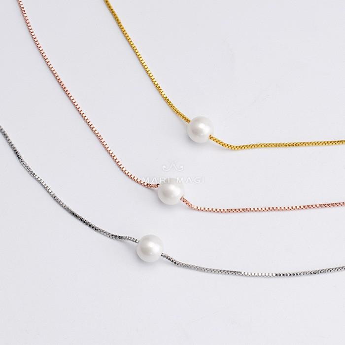 パールネックレス 一粒 6mm 18金 大粒 冠婚葬祭 葬式 結婚式 フォーマル パーティー アコヤ貝 レディース ピンクゴールド ホワイトゴールド 長さ調整可能 |  | 16