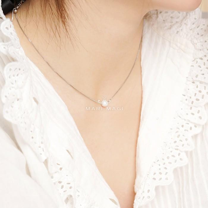 パールネックレス 一粒 6mm 18金 大粒 冠婚葬祭 葬式 結婚式 フォーマル パーティー アコヤ貝 レディース ピンクゴールド ホワイトゴールド 長さ調整可能 |  | 05