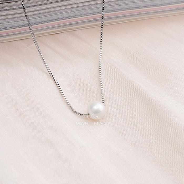 パールネックレス 一粒 6mm 18金 大粒 冠婚葬祭 葬式 結婚式