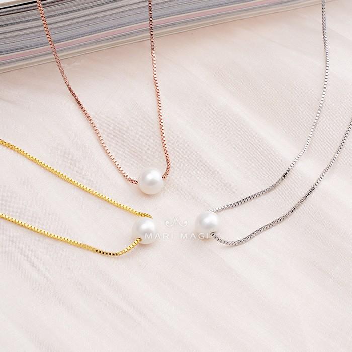 パールネックレス 一粒 6mm 18金 大粒 冠婚葬祭 葬式 結婚式 フォーマル パーティー アコヤ貝 レディース ピンクゴールド ホワイトゴールド 長さ調整可能 |  | 17