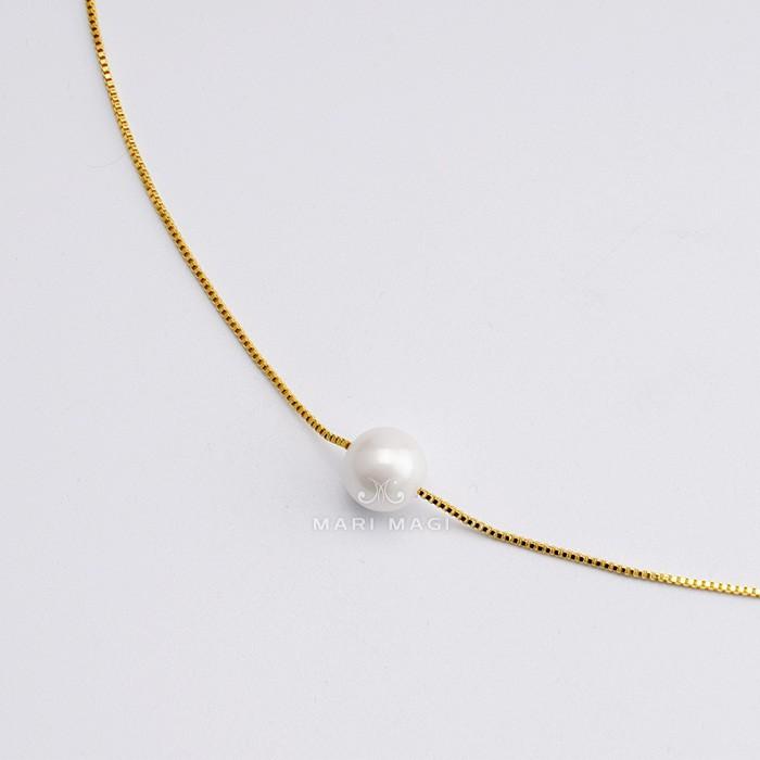 パールネックレス 一粒 8mm 18金 葬式 結婚式 冠婚葬祭 真珠 フォーマル パーティー アコヤ貝 レディース ゴールド ホワイト ピンク 長さ調整可能 |  | 17