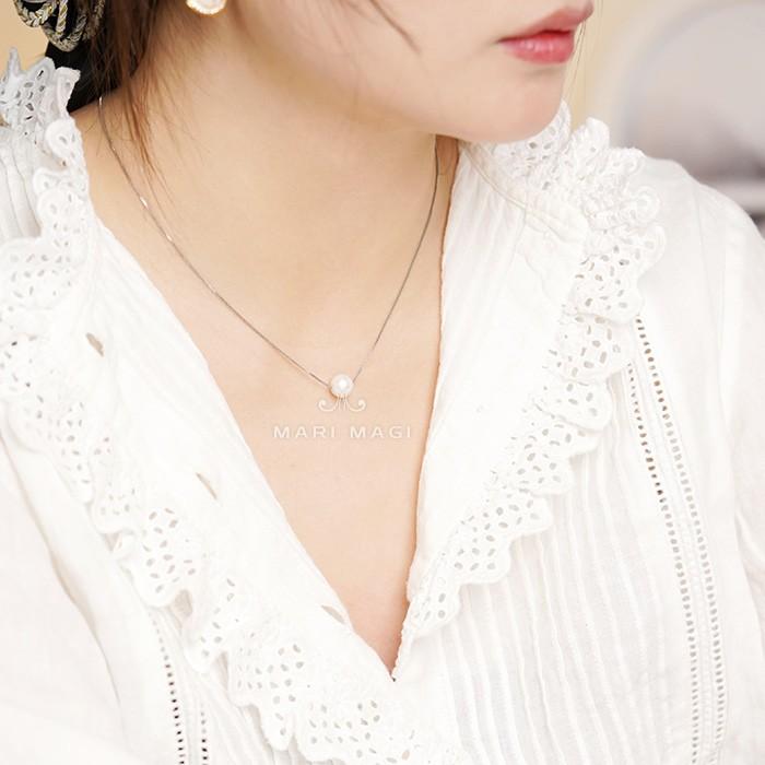 パールネックレス 一粒 8mm 18金 葬式 結婚式 冠婚葬祭 真珠 フォーマル パーティー アコヤ貝 レディース ゴールド ホワイト ピンク 長さ調整可能 |  | 08