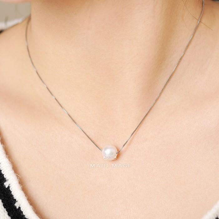 パールネックレス 一粒 10mm 18金 大粒 冠婚葬祭 葬式 結婚式 フォーマル パーティー アコヤ貝 レディース ピンクゴールド ホワイトゴールド 長さ調整可能 |  | 16