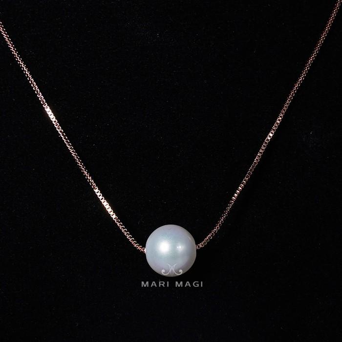 パールネックレス 一粒 10mm 18金 大粒 冠婚葬祭 葬式 結婚式 フォーマル パーティー アコヤ貝 レディース ピンクゴールド ホワイトゴールド 長さ調整可能 |  | 07