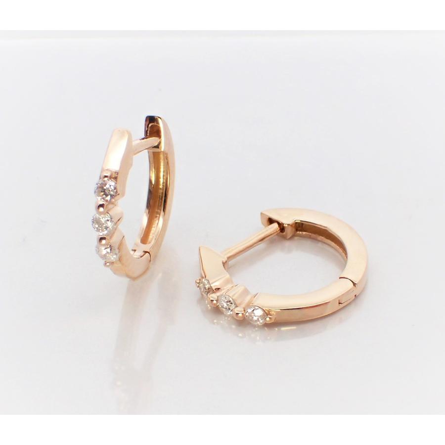 ピアス レディース アレルギー対応 ニッケルフリー K10YG 10金  