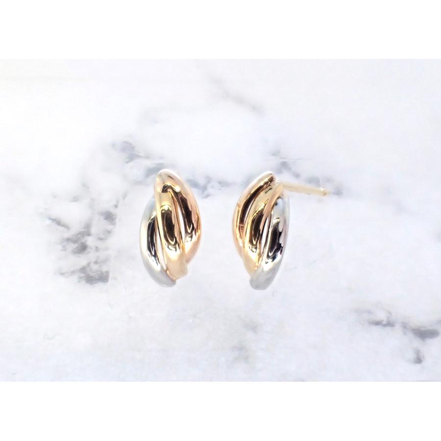 好評にて期間延長】 ピアス レディース アレルギー対応 K18 K18PG