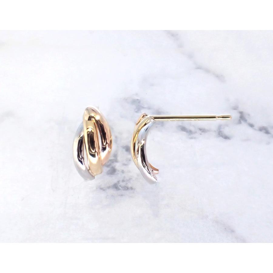 希少！！】【希少！！】ピアス レディース アレルギー対応 K18 K18PG