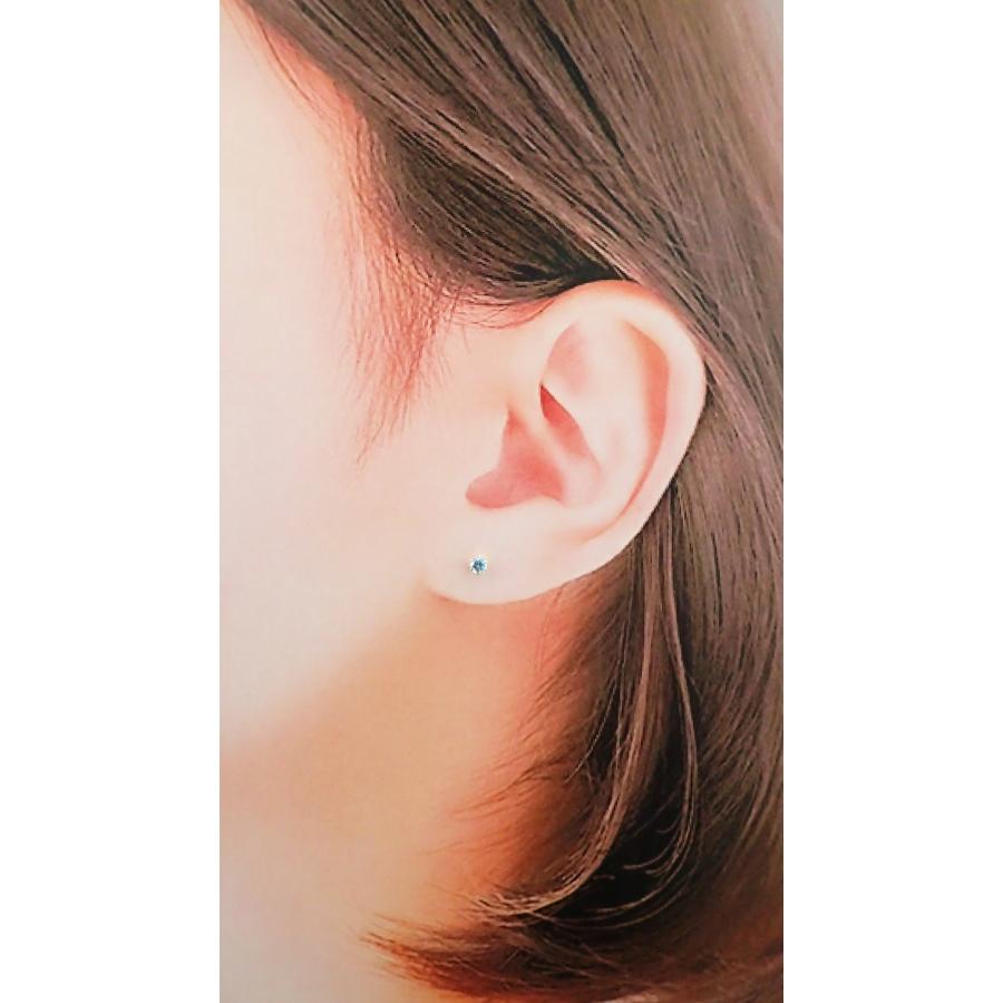 ピアス レディース アレルギー対応 ニッケルフリー K18 18金 ゴールド