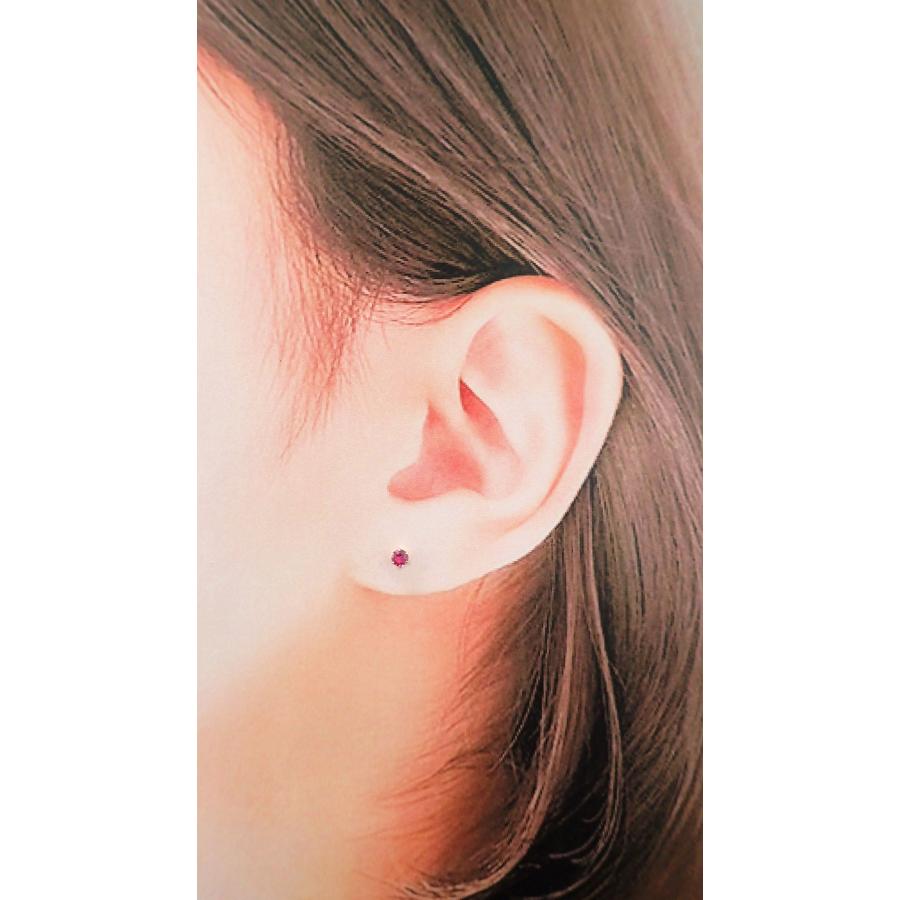 ピアス レディース アレルギー対応 ニッケルフリー K18 18金 ゴールド 