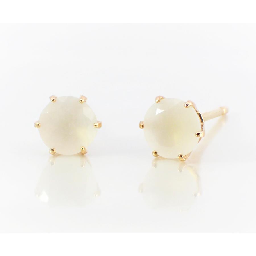 ピアス レディース アレルギー対応 ニッケルフリー K18 18金 ゴールド