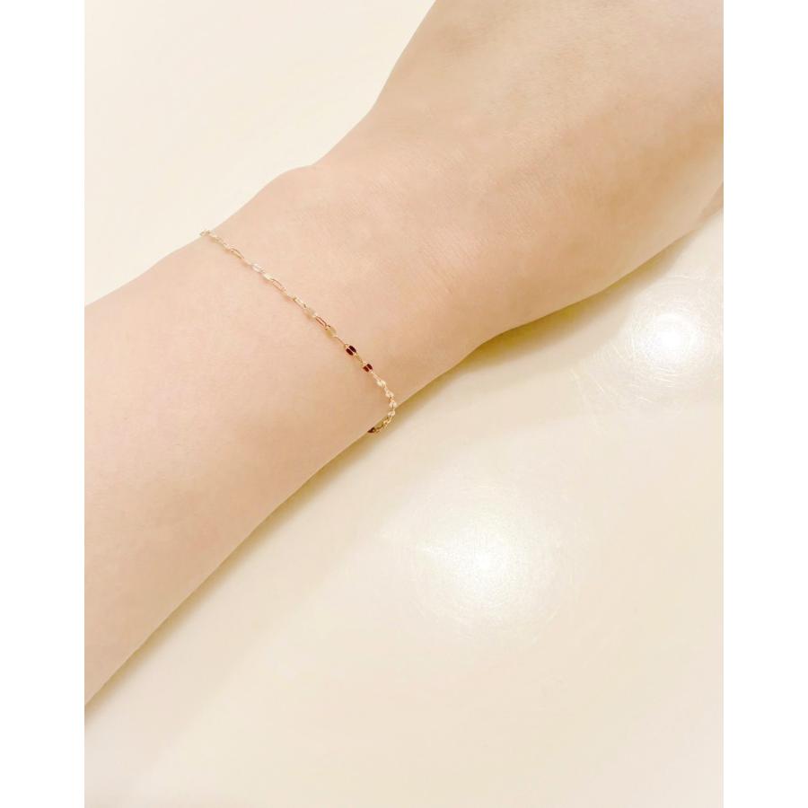 ブレスレット レディース アレルギー対応 ニッケルフリー K10 10金