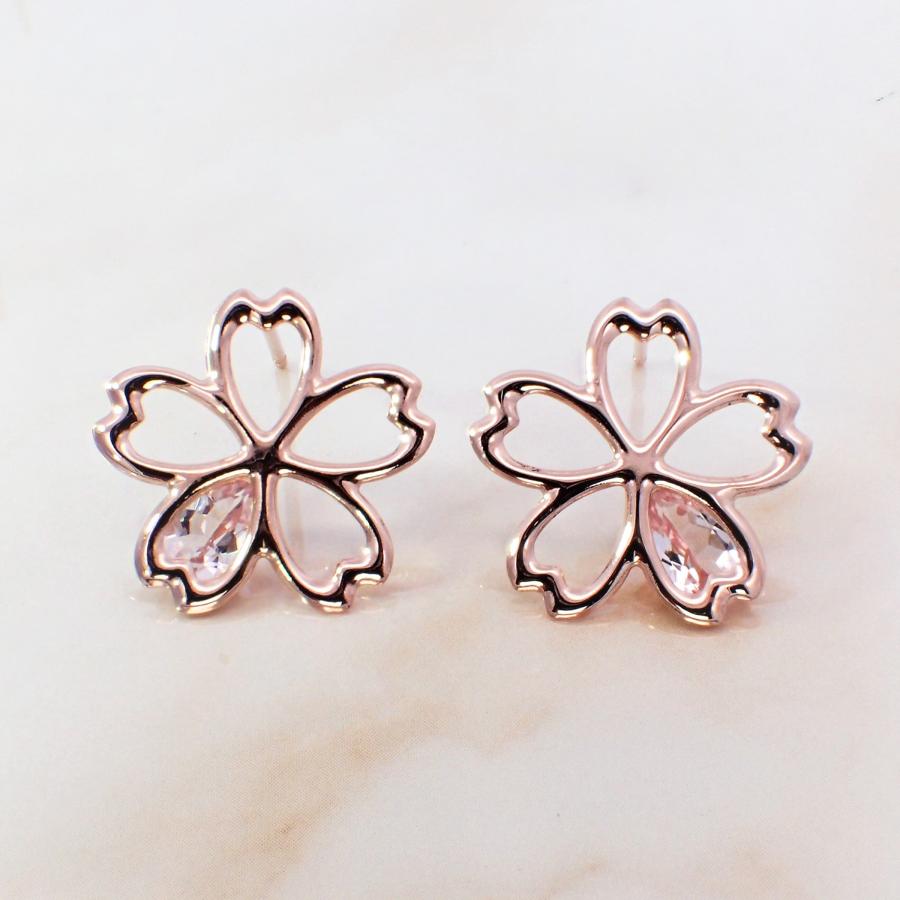 ピアス レディース アレルギー対応 ニッケルフリー K10 10金 ピンク 