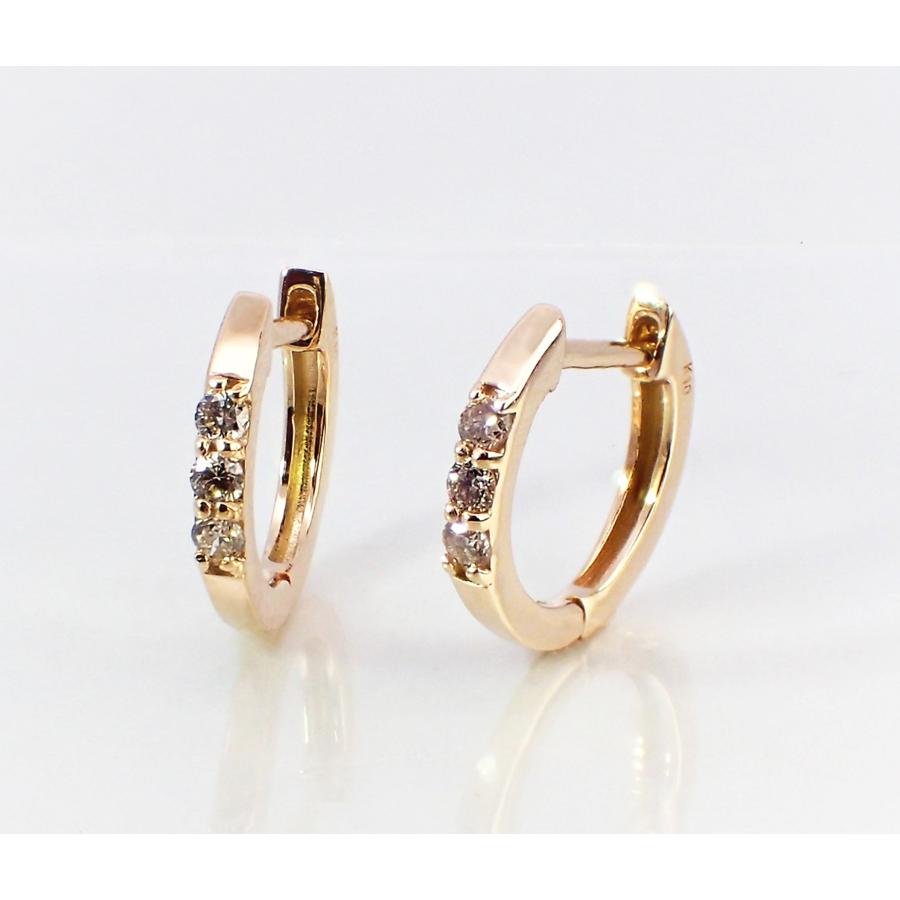 ピアス レディース アレルギー対応 ニッケルフリー K10 10金 イエロー