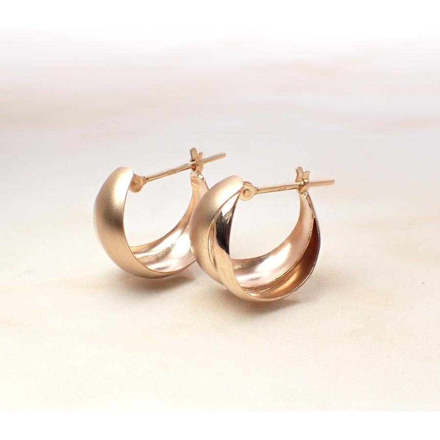 ピアス レディース アレルギー対応 ニッケルフリー K10 10金 イエロー