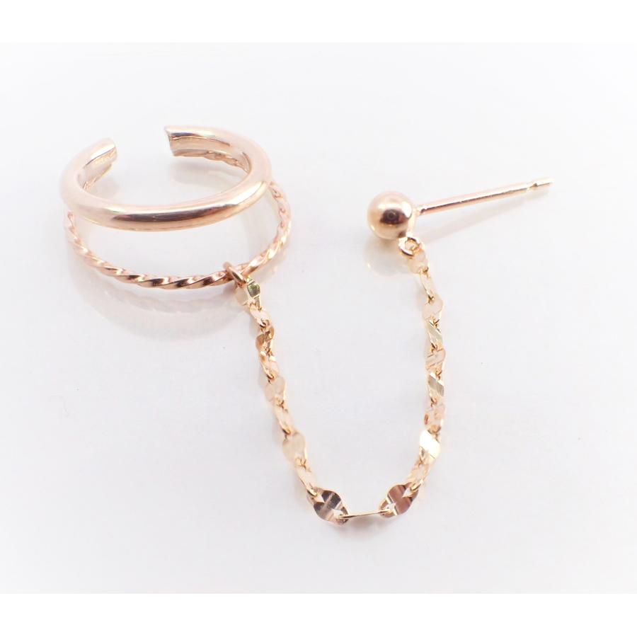 ピアス イヤーカフ レディース アレルギー対応 ニッケルフリー K10 10