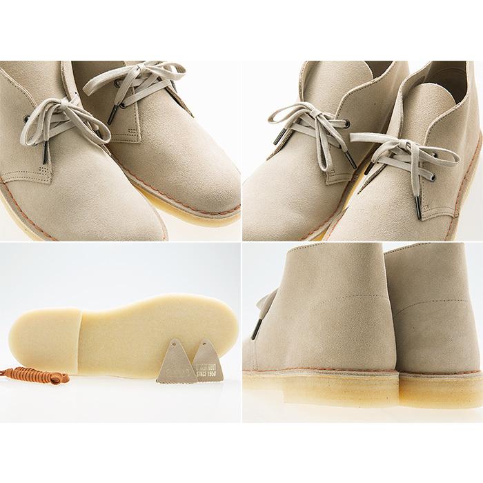 クラークス CLARKS ORIGINALS DESERT BOOTS デザートブーツ SAND SUEDE サンド スエード #26155527｜fedes｜03