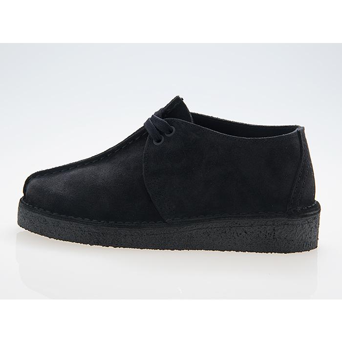 クラークス CLARKS ORIGINALS DESERT TREK ウィメンズ デザート トレック レディース 女性用 BLACK SUEDE ブラック スエード 黒 #26165566｜fedes｜02