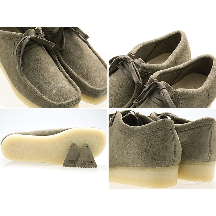 クラークス CLARKS ORIGINALS WALLABEE ワラビー DARK GREY SUEDE ダークグレー スエード #26174049｜fedes｜03