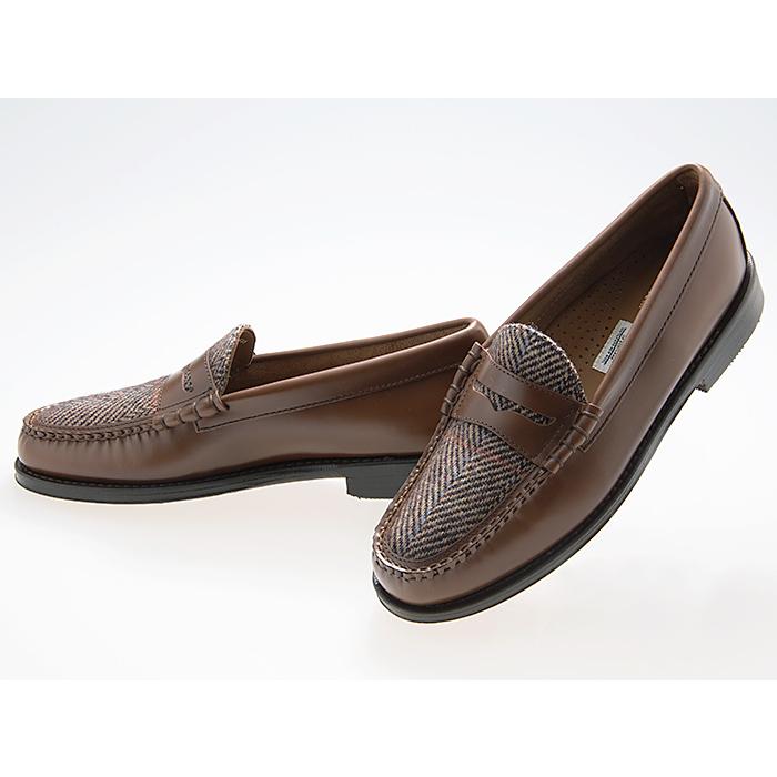 ジーエイチバス G.H.BASS LARSON HARRIS TWEED PENNY LOAFER ラーソン