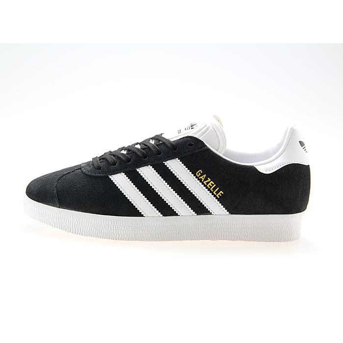 アディダス ADIDAS ORIGINALS GAZELLE ガゼル ガッツレー メンズ・レディースサイズ BLACK/WHITE/GOLD 黒/白 ブラック/ホワイト/ゴールド #BB5476 | adidas | 01