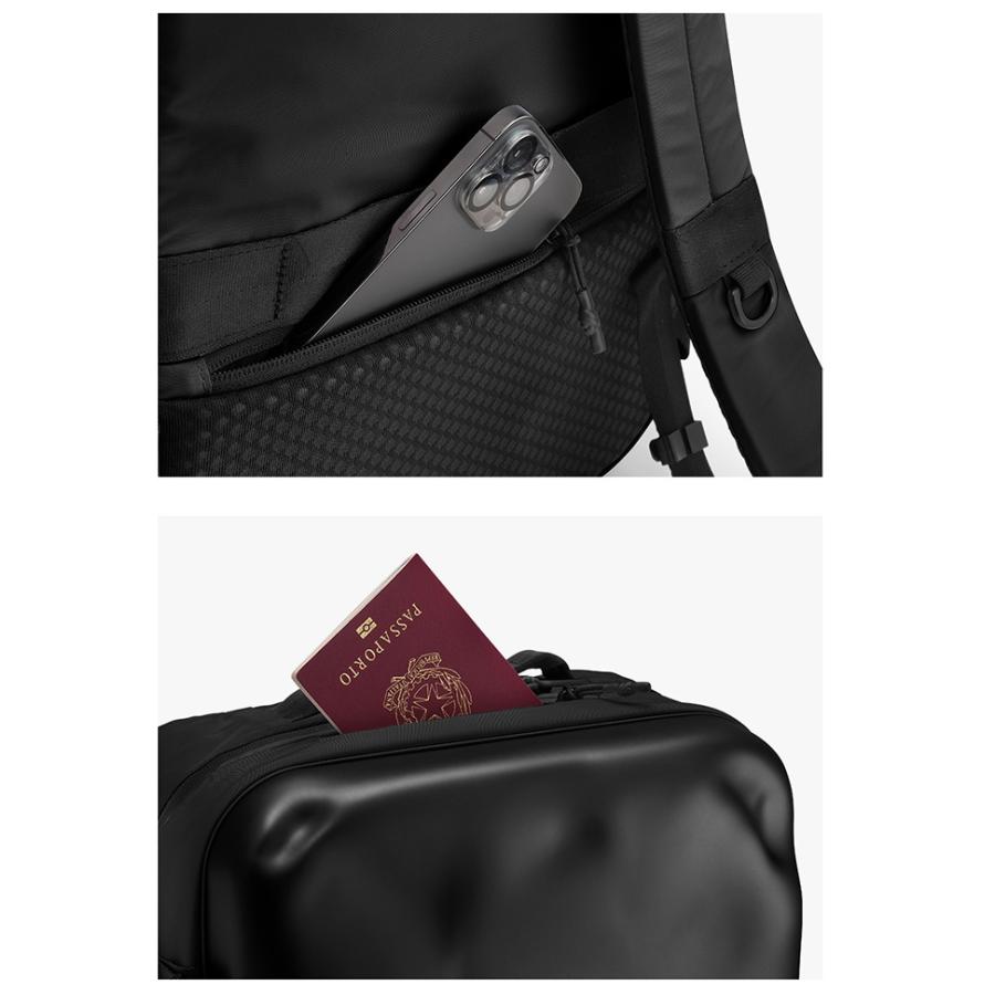 クラッシュバゲージ CRASH BAGGAGE ICONIC 2.0 BACKPACK アイコニック2.0 バックパック リュック 鞄 バック ユニセックス BLACK ブラック 黒 #CB311-01の画像