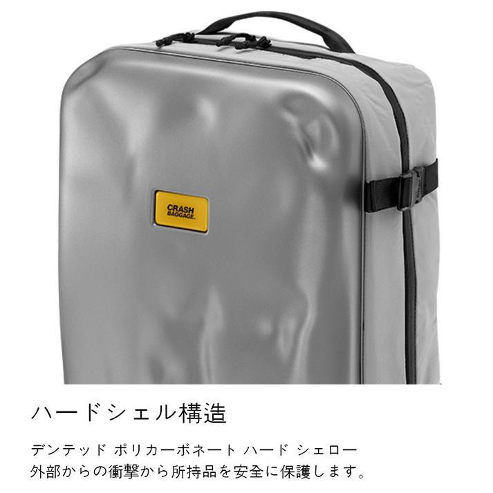 クラッシュバゲージ CRASH BAGGAGE ICONIC 2.0 BACKPACK アイコニック2.0 バックパック リュック 鞄 バック ユニセックス SILVER シルバー #CB311-21の画像