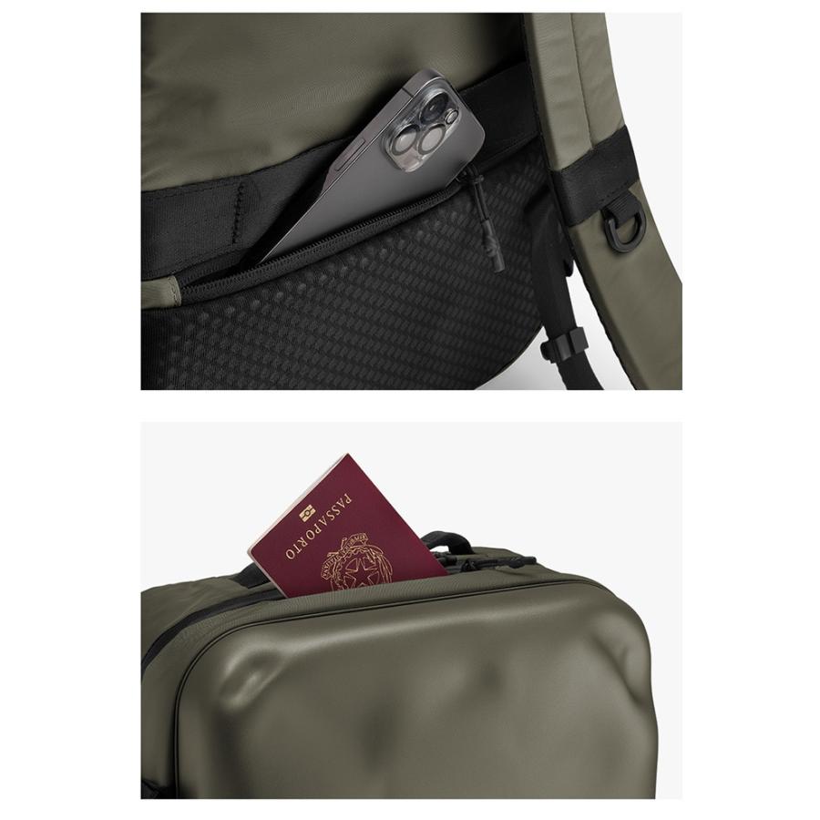 クラッシュバゲージ CRASH BAGGAGE ICONIC 2.0 BACKPACK アイコニック2.0 バックパック リュック 鞄 バック FOREST GREEN フォレスト グリーン #CB311-64の画像