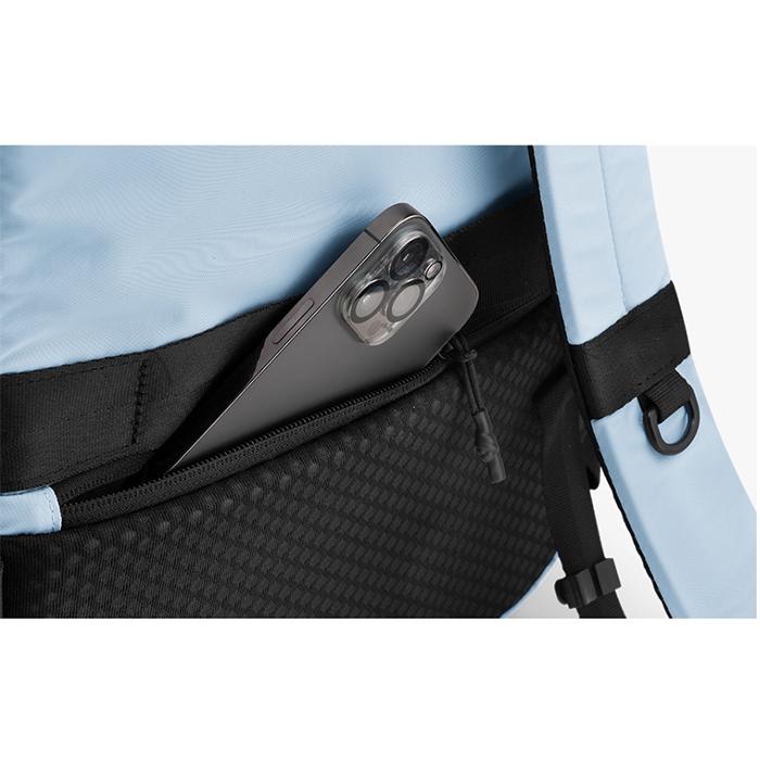 クラッシュバゲージ CRASH BAGGAGE HARD MESH BACKPACK ハードメッシュ バックパック リュック 鞄 バック ユニセックス BABY BLUEベイビーブルー #CB313-63_4