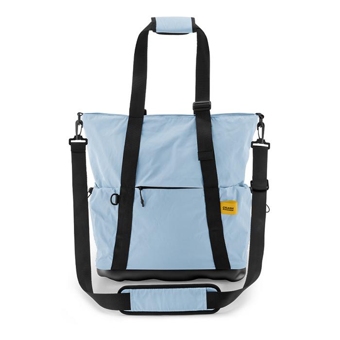 クラッシュバゲージ CRASH BAGGAGE HARD TOTE BAG ハード トートバック 鞄 バック ユニセックス BABY BLUE ベイビーブルー #CB315-63の画像