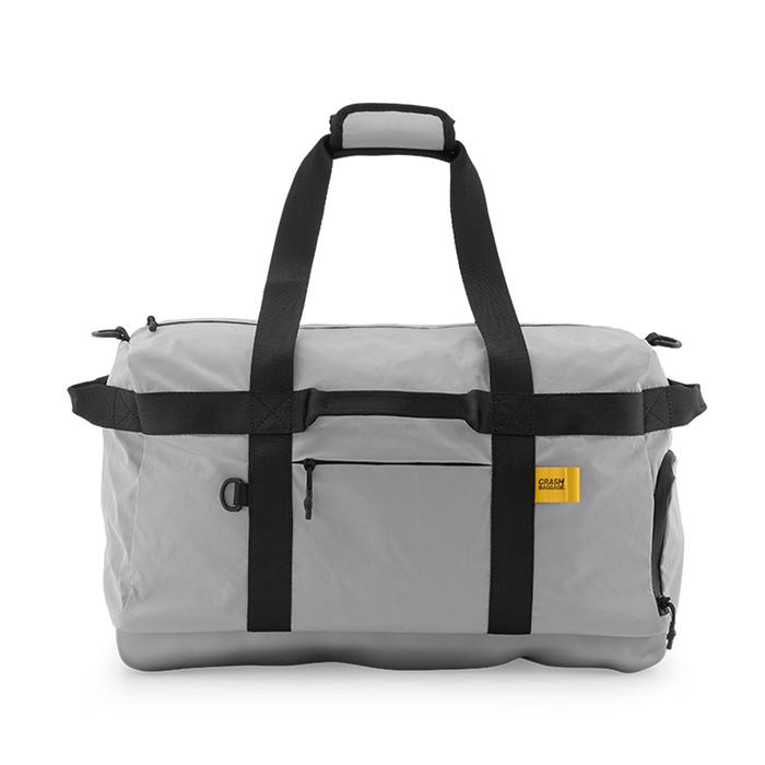 クラッシュバゲージ CRASH BAGGAGE HARD WEEKENDER DUFFLE NYLON BAG ハード ウィークエンダー ナイロン ダッフル バック SILVER シルバー #CB316-21の画像