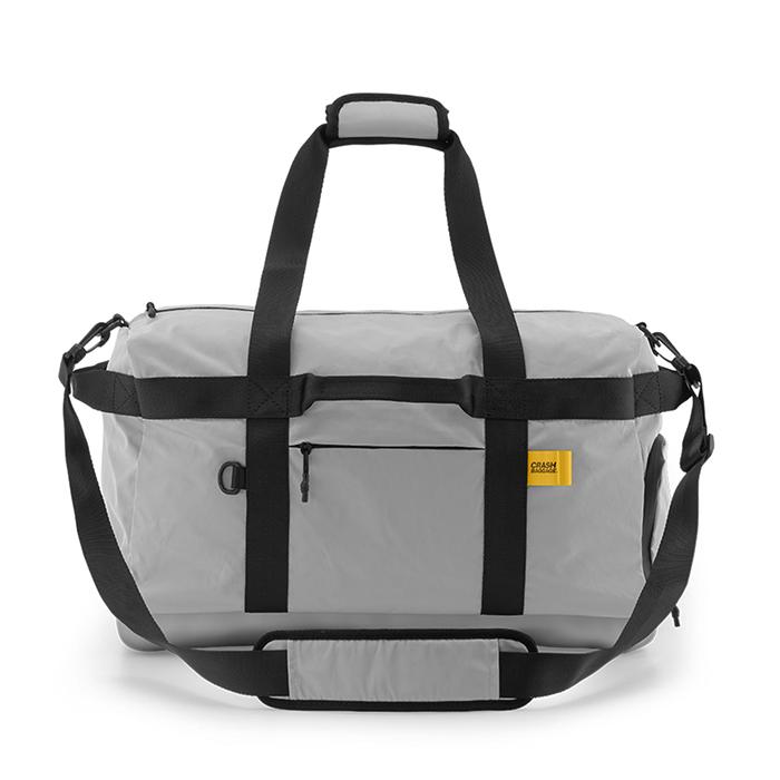 クラッシュバゲージ CRASH BAGGAGE HARD WEEKENDER DUFFLE NYLON BAG ハード ウィークエンダー ナイロン ダッフル バック SILVER シルバー #CB316-21の画像