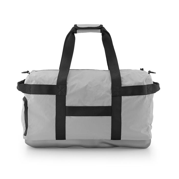クラッシュバゲージ CRASH BAGGAGE HARD WEEKENDER DUFFLE NYLON BAG ハード ウィークエンダー ナイロン ダッフル バック SILVER シルバー #CB316-21の画像
