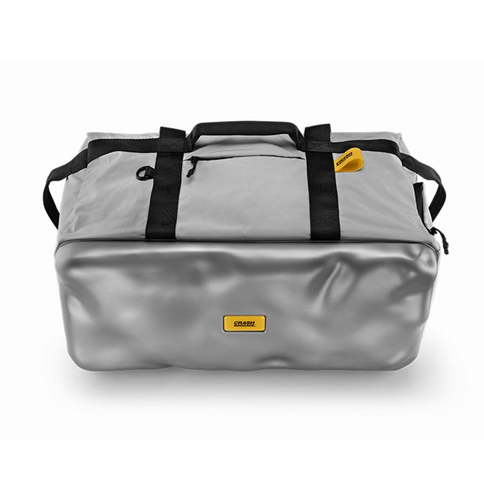 クラッシュバゲージ CRASH BAGGAGE HARD WEEKENDER DUFFLE NYLON BAG ハード ウィークエンダー ナイロン ダッフル バック SILVER シルバー #CB316-21の画像