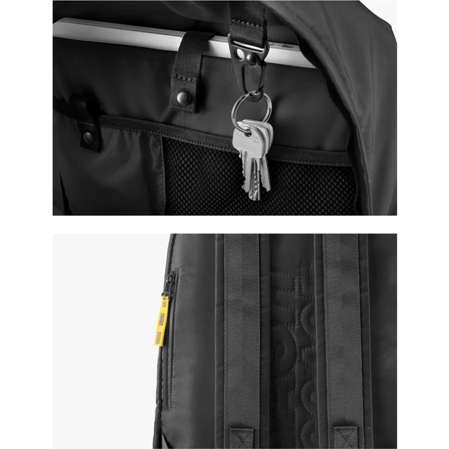クラッシュバゲージ CRASH BAGGAGE CNC BACKPACK バックパック ポリエステル リュックサック ユニセックス BLACK ブラック #CB320-01の画像