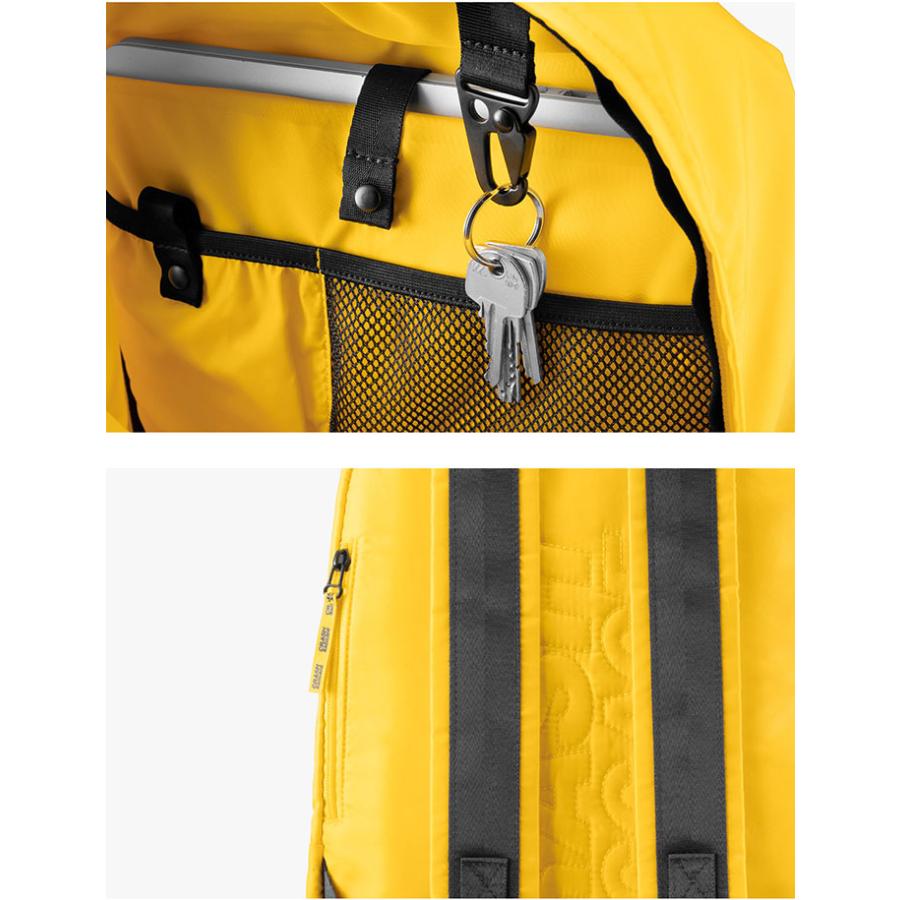 クラッシュバゲージ CRASH BAGGAGE CNC BACKPACK バックパック ポリエステル リュックサック ユニセックス YELLOW イエロー #CB320-04の画像