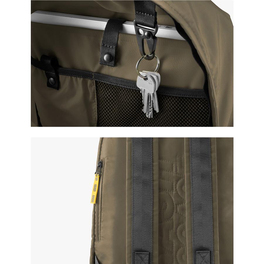クラッシュバゲージ CRASH BAGGAGE CNC BACKPACK バックパック ポリエステル リュックサック ユニセックス GREEN OLIVE グリーン オリーブ #CB320-32の画像