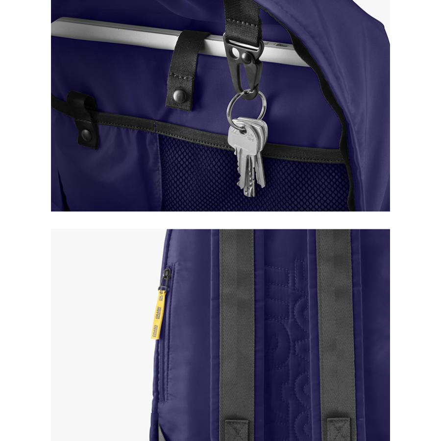 クラッシュバゲージ CRASH BAGGAGE CNC BACKPACK バックパック ポリエステル リュックサック ユニセックス NAVY BLUE ネイビー ブルー #CB320-49の画像