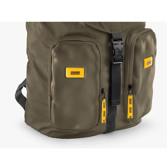 クラッシュバゲージ CRASH BAGGAGE CNC RUCKSACK バックパック ポリエステル リュックサック ユニセックス GREEN OLIVE グリーン オリーブ #CB321-32の画像