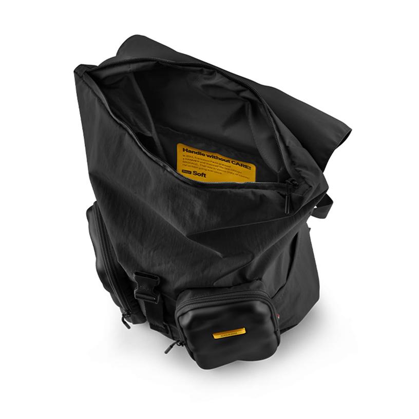 クラッシュバゲージ CRASH BAGGAGE SOFT RUCKSACK 2.0 バックパック ソフト ナイロン リュックサック ユニセックス BLACK ブラック 黒  #CB323-01の画像
