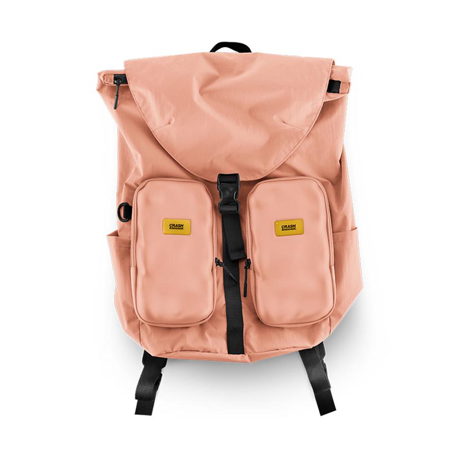 クラッシュバゲージ CRASH BAGGAGE SOFT RUCKSACK 2.0 バックパック ソフト ナイロン リュックサック ユニセックス SALMON PINK サーモンピンク #CB323-66の画像